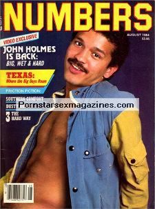 Numbers Magazine August 1984, Volume 73 - John Holmes